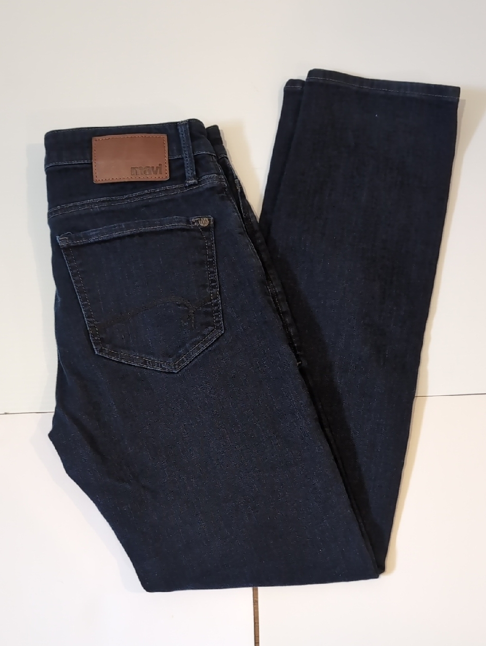 Mavi Slim straight Leg Dark Blue Jeans Marcus